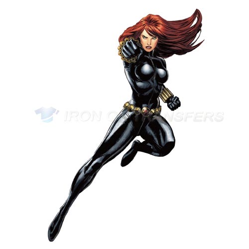 Black Widow Iron-on Stickers (Heat Transfers)NO.453